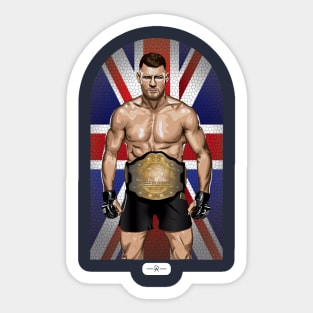 Stained Glass Series Bisping Sticker